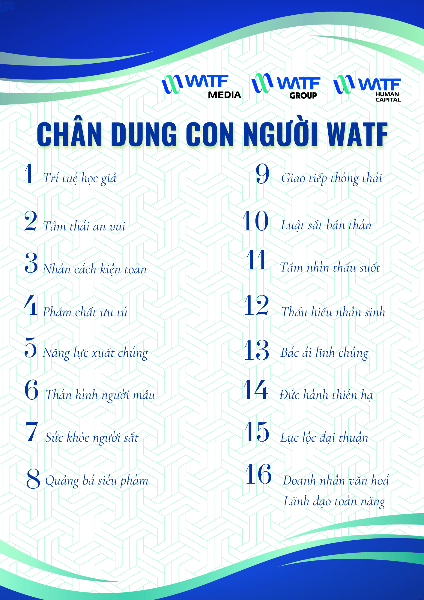 CHÂN DUNG CON NGƯỜI WATF 1
